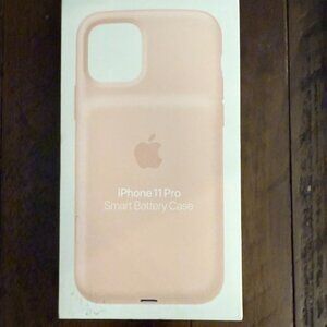 Genuine Apple iPhone 11 Pro Smart Battery Case - Pink Sand Color - Gently Used